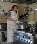 Vincent Labulle, restaurateur à l'enseigne" l'Ecole Buissonière" à Millay