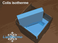 Colis isotherme 